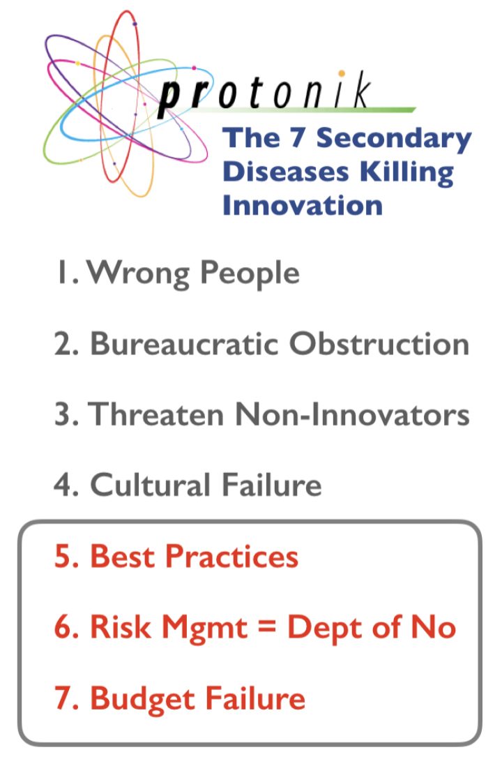 <strong>7 Secondary Diseases that Kill Innovation:</strong> The Departments of No